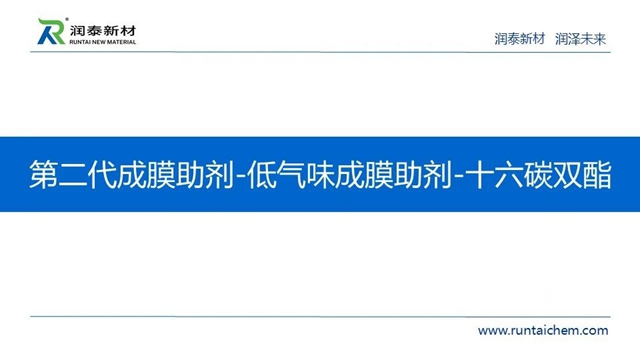 供應鏈峰會(hui) 精彩演講——潤泰新材：成膜助劑的發展與(yu) 未來