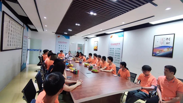 廣東(dong) 啟辰舉(ju) 行2021年應征入伍大學生歡送會(hui) 