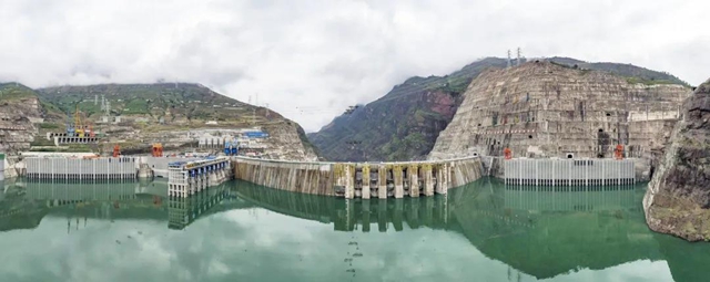 三棵樹防水服務國家重點工程——金沙江白鶴灘水電站項目