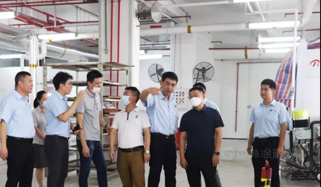 再度攜手‧共話未來│東(dong) 莞兆生家具一行參觀考察東(dong) 莞大寶化工製品有限公司