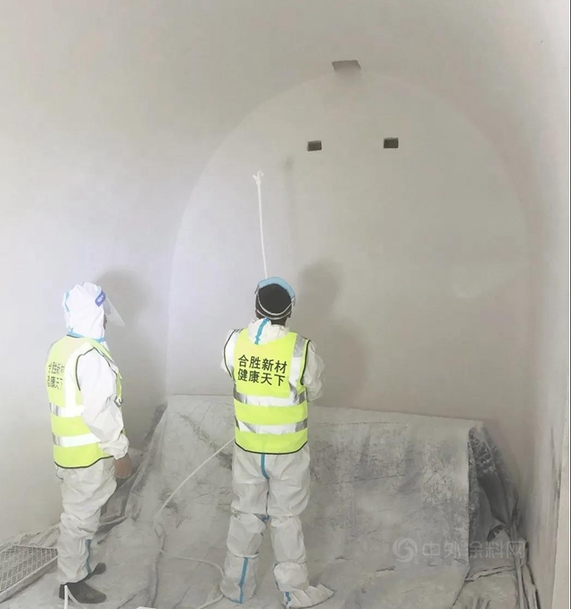 合勝抗菌抗病毒健康水漆助力延安革命聖地疫情防控