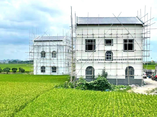 助推鄉(xiang) 村振興(xing)  築建幸福家園∣七彩建設廣西貴港新農(nong) 村改造項目簡記