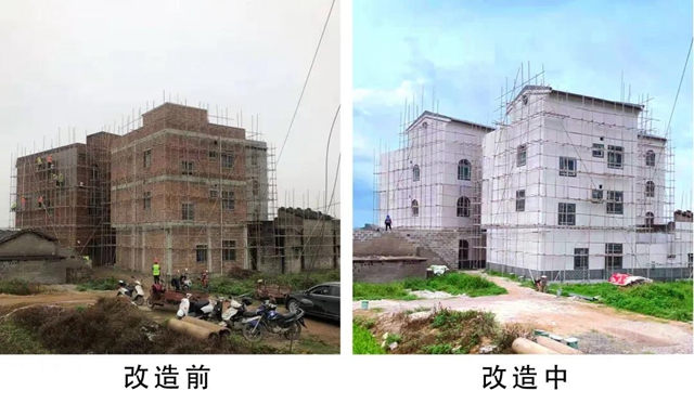 助推鄉(xiang) 村振興(xing)  築建幸福家園∣七彩建設廣西貴港新農(nong) 村改造項目簡記
