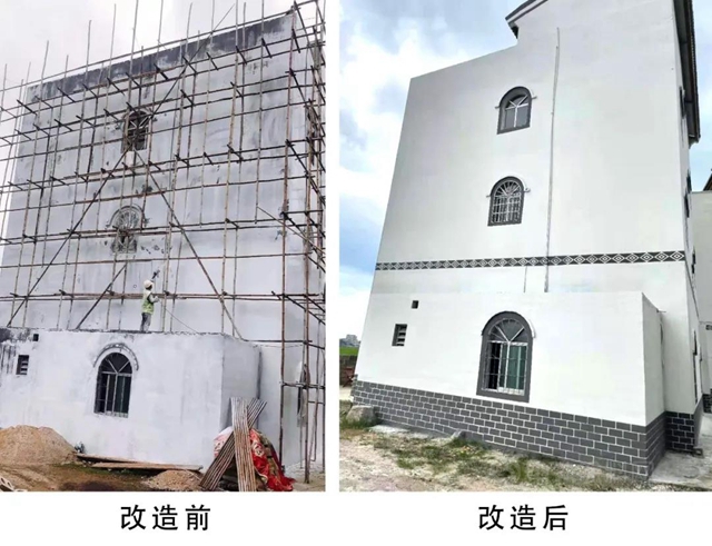 助推鄉(xiang) 村振興(xing)  築建幸福家園∣七彩建設廣西貴港新農(nong) 村改造項目簡記