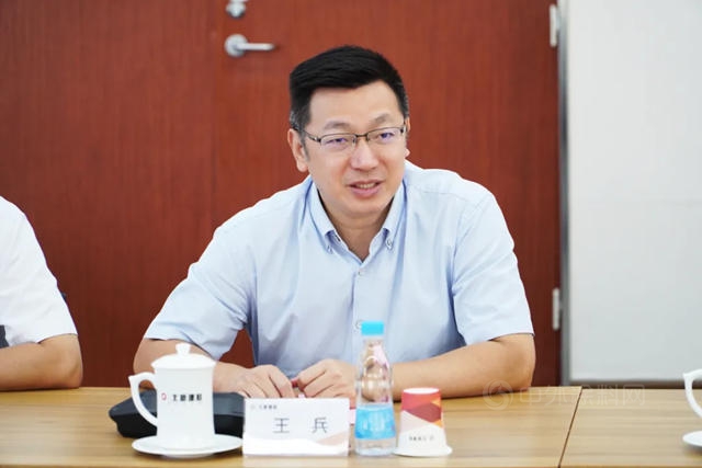 中建二局總工程師張誌明一行蒞臨(lin) 北新建材考察交流