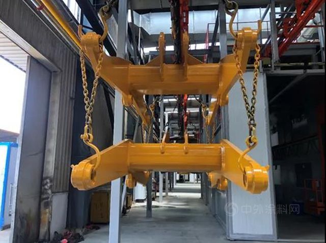 立邦工程機械新局勢：第一輛粉末全噴塗的整車下線