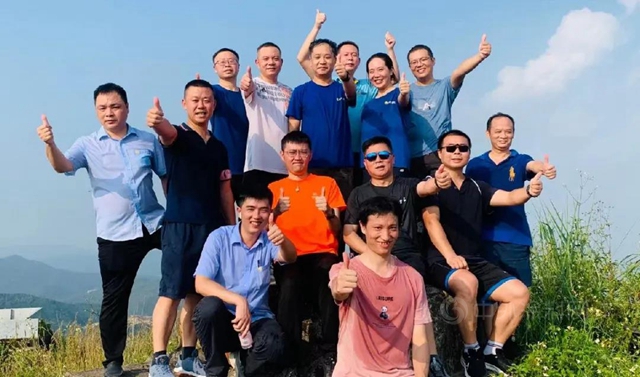 激發活力，健康生活 | 珠海工廠幹部團隊勇攀孖髻登山活動