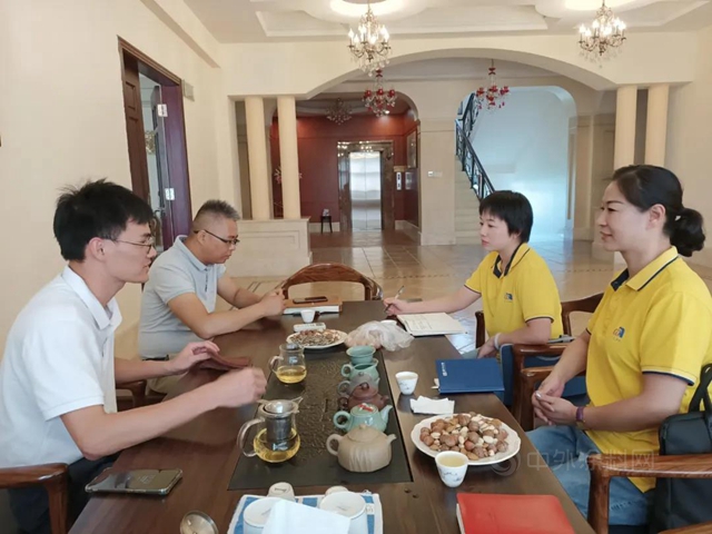 廣塗協副秘書(shu) 長陳麗(li) 霞走訪惠州地區會(hui) 員企業(ye) 