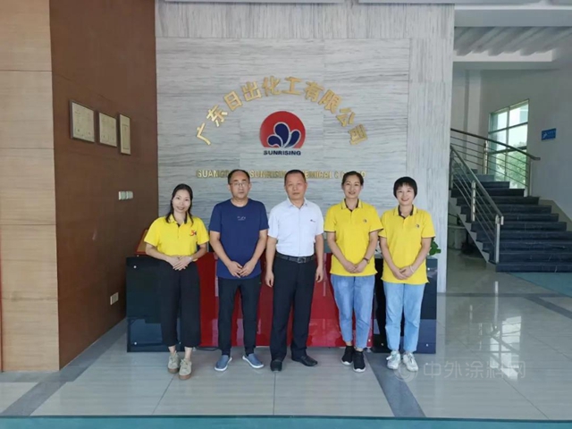 廣塗協副秘書(shu) 長陳麗(li) 霞走訪惠州地區會(hui) 員企業(ye) 