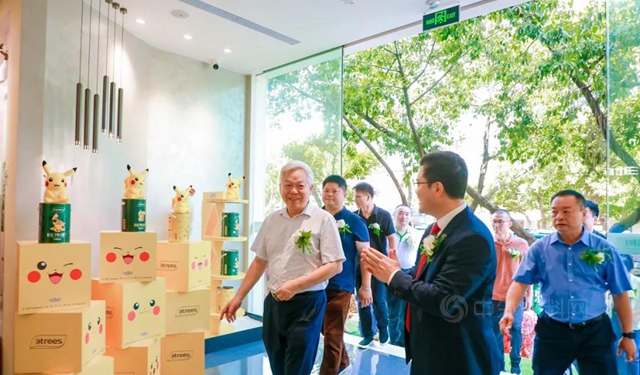 三棵樹深圳直營旗艦店盛大開業(ye) ，加速華南區域戰略布局