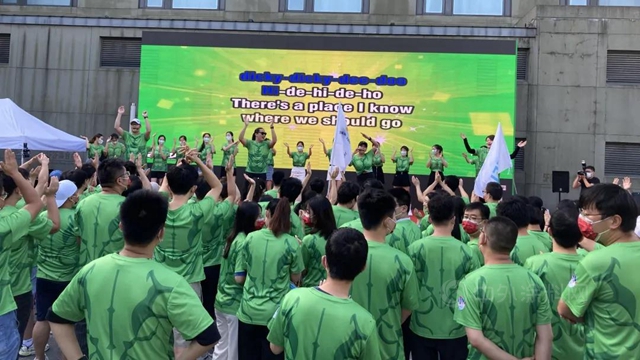 低碳生活，綠意張江丨艾仕得參加2021年張江快樂(le) 跑