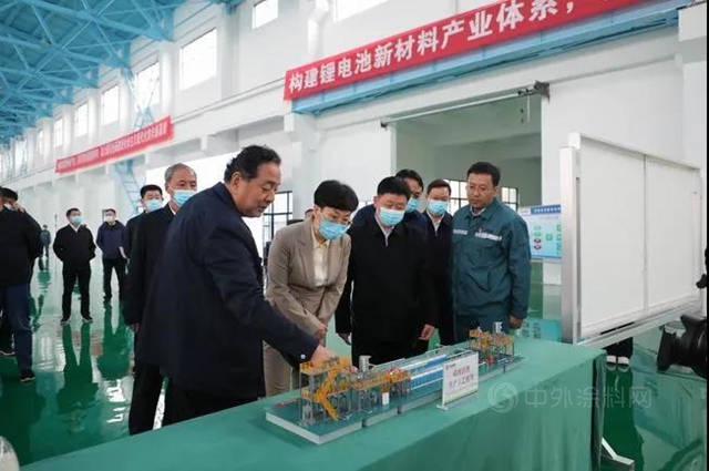 龍佰鋰能等重點項目在全市四季度項目觀摩中受好評