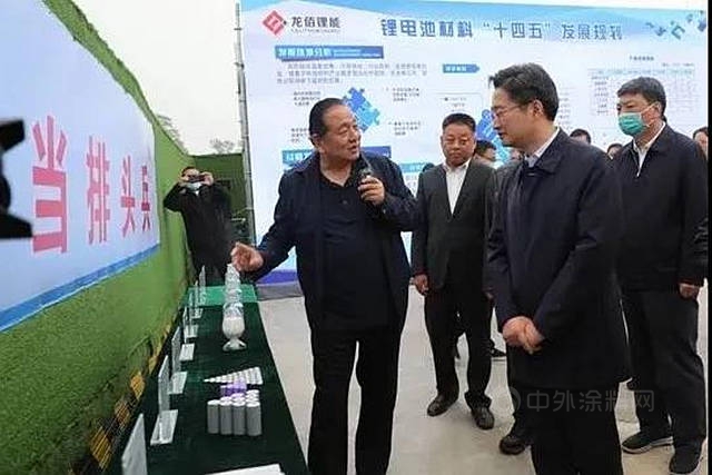 龍佰鋰能等重點項目在全市四季度項目觀摩中受好評