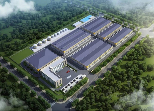 江蘇新沂考察組蒞臨(lin) 陝普防水華東(dong) 在建生產(chan) 基地勘察指導