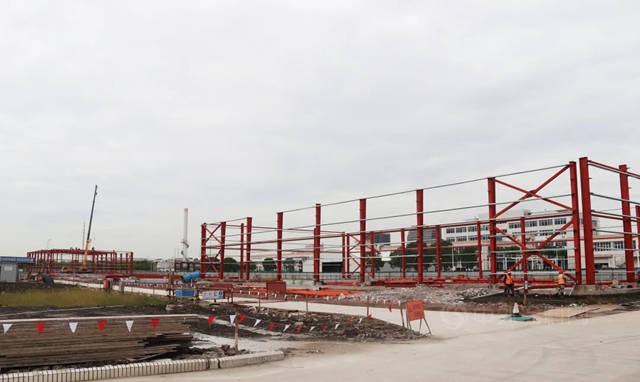 質量再提升│上海大寶化工三期擴建項目有序進行中