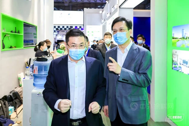 三棵樹攜綠色創新產(chan) 品係列亮相2021上海國際城市與(yu) 建築博覽會(hui) 