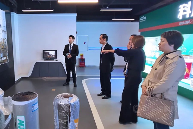 關(guan) 注社企發展，推進民生建設，廣東(dong) 省工商聯原黨(dang) 組書(shu) 記一行考察調研科順股份