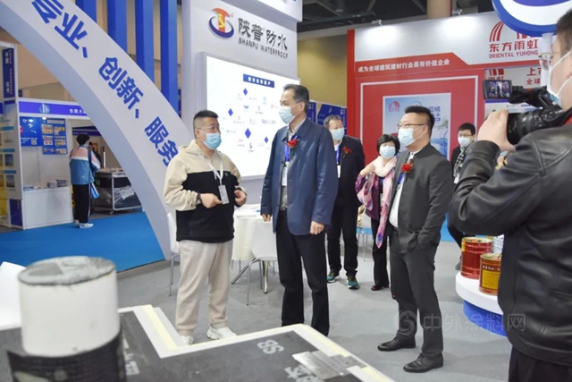 陝普防水驚豔登陸杭州建博會(hui) 
