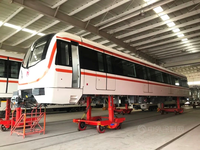 千江水漆妝點中國中車軌道車輛突破2000輛