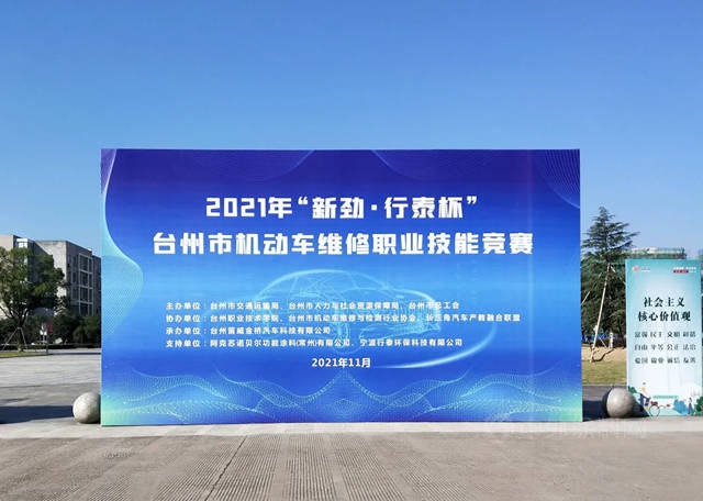 2021年“新勁·行泰杯”台州市機動車維修職業(ye) 技能競賽圓滿落幕！