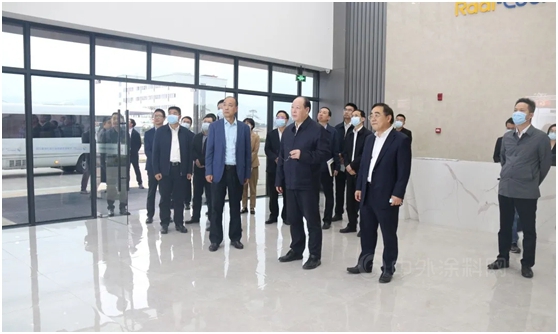 堅定綠色發展道路  促行業(ye) 高質量發展 浙江省委常委、寧波市委書(shu) 記彭佳學一行調研 我協會(hui) 會(hui) 員單位——寧波瑞淩新能源科技有限公司