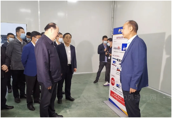 堅定綠色發展道路  促行業(ye) 高質量發展 浙江省委常委、寧波市委書(shu) 記彭佳學一行調研 我協會(hui) 會(hui) 員單位——寧波瑞淩新能源科技有限公司