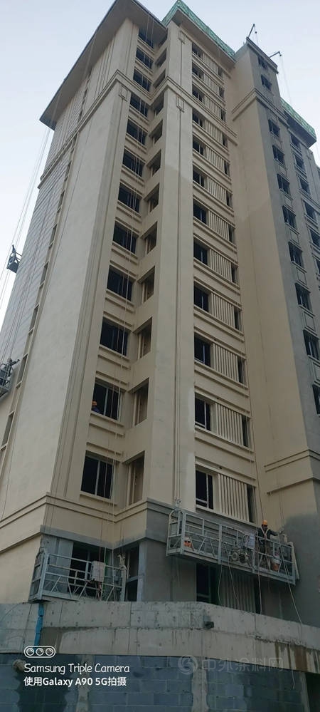 晨光集團外牆塗料首發到“站”，率先為(wei) 雄安項目加速度！
