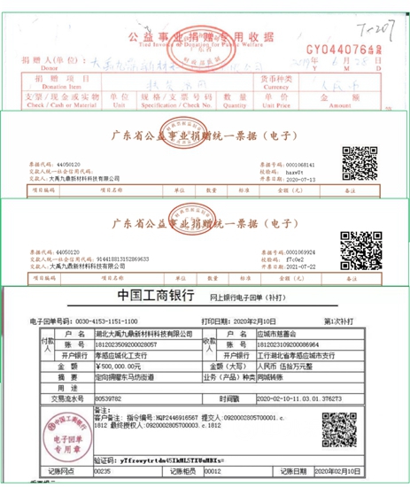 三棵樹·大禹九鼎獲“千企幫千村”精準扶貧行動授牌表彰