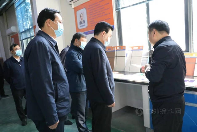 河南省副省長何金平到藍翎環科調研指導工作
