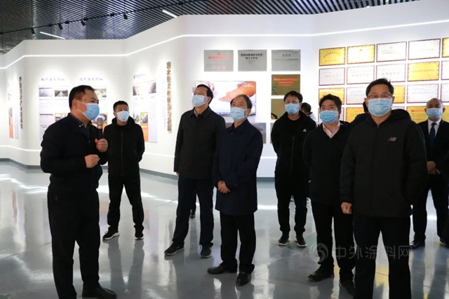 中國工程院王複明院士一行到藍翎環科考察調研