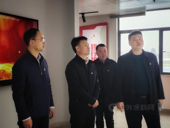 吉安市委組織部副部長黃洋華蒞臨(lin) 廣源調研指導基層黨(dang) 建工作