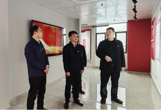 吉安市委組織部副部長黃洋華蒞臨(lin) 廣源調研指導基層黨(dang) 建工作