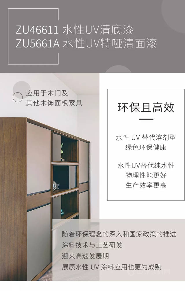 展辰產(chan) 品速遞 | 水性UV清漆係列將環保高效進行到底