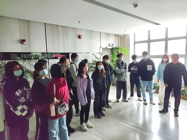 深職院學生到飛揚集團參觀實習(xi)  理論實踐共同發展