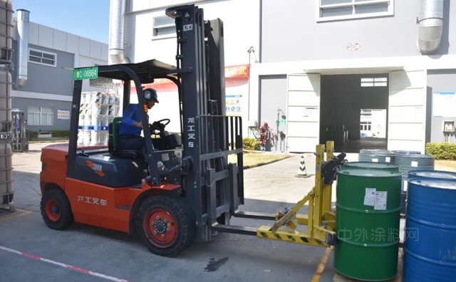 展辰新材珠海工廠第一屆叉車技能比武大賽