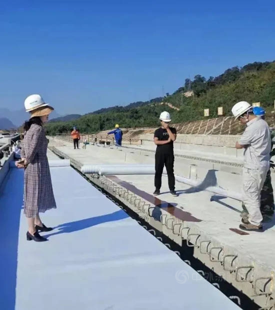 北新防水“築”力打造中老鐵路