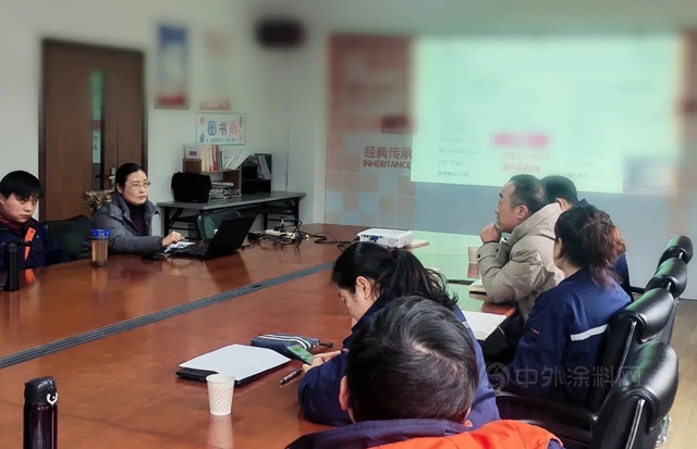 華誼精化銷售公司召開船舶重防腐塗料新產(chan) 品推介會(hui) 