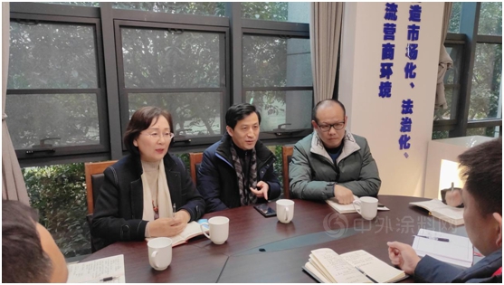 搭建交流平台 探討行業(ye) “卡脖子”難題——寧波塗協與(yu) 會(hui) 員企業(ye) 到訪市營商環境投訴監督中心