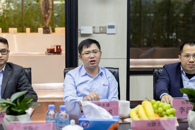 美塗士集團董事長周偉(wei) 建一行蒞臨(lin) 恒和永盛集團參觀交流