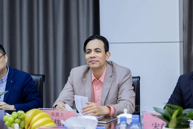 美塗士集團董事長周偉(wei) 建一行蒞臨(lin) 恒和永盛集團參觀交流