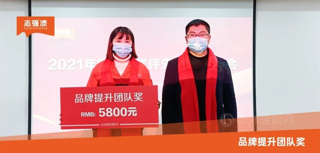誌強漆2021年度評優(you) 評先表彰大會(hui) 順利召開