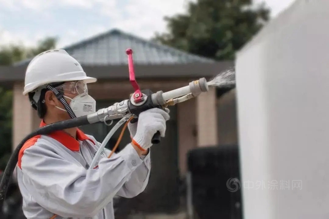 威士伯·華潤漆 機械化噴塗施工品質標杆