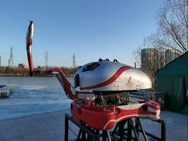 海化院助力奧運史上首次機器人水下火炬接力