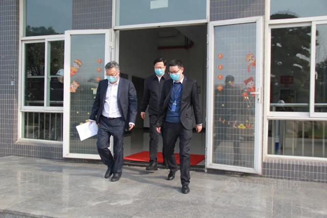 常熟市委領導一行到常熟巴德富生產(chan) 基地視察指導工作