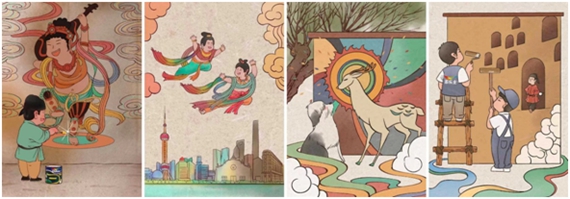 多樂(le) 士：色彩致敬敦煌，創意重繪時光