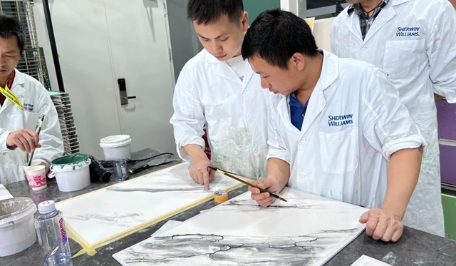 Artily藝術塗料牆藝師認證培訓班1-2期順利結束