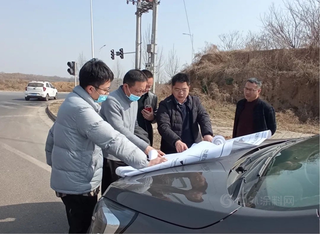 河南省塗料行業(ye) 協會(hui) 組織會(hui) 員單位考察孟州、汝州化工園區