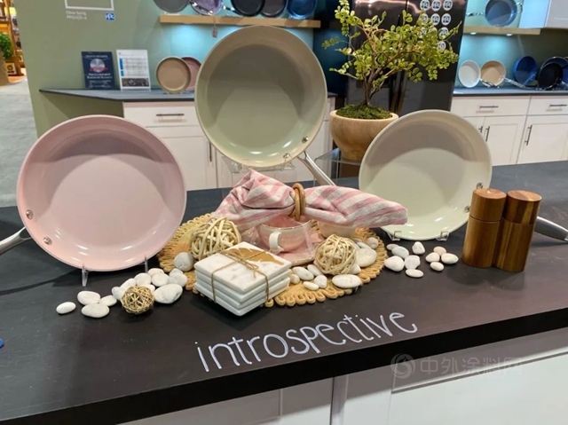 PPG華福2022年家居展，可用於(yu) 廚具、烤箱和廚房電器的彩色不粘塗料