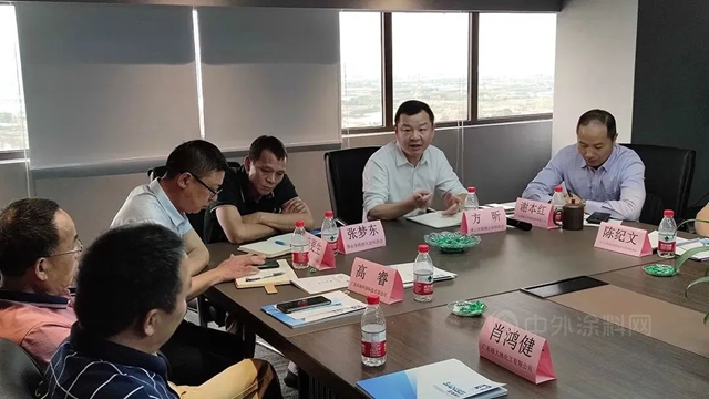 順德塗料商會(hui) 走進企業(ye) 行業(ye) 交流活動 ——紀明新材站暨工業(ye) 塗料沙龍