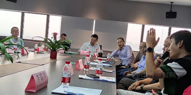 順德塗料商會(hui) 走進企業(ye) 行業(ye) 交流活動 ——紀明新材站暨工業(ye) 塗料沙龍